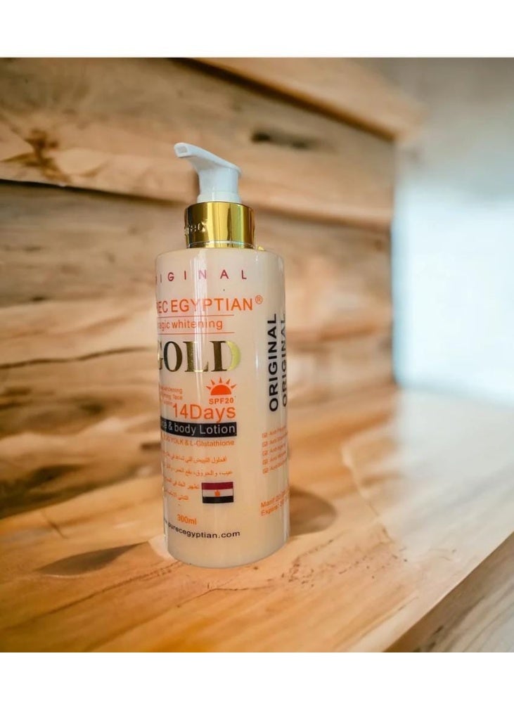purec Egyptian magic whitening face & body lotion